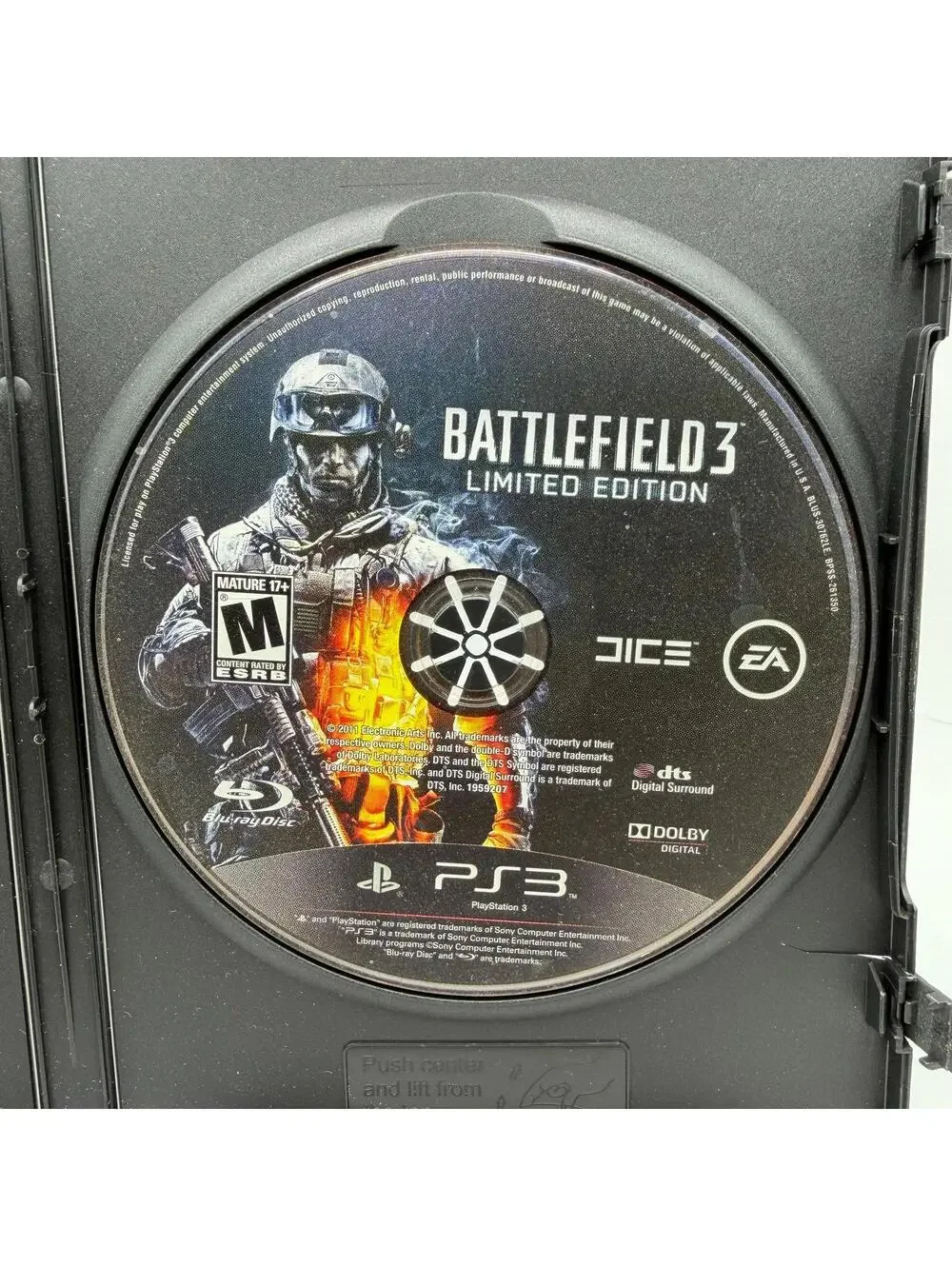 PS3 Video Game - Battlefield 3 (2011) - Sony PlayStation 3 - DISK ONLY